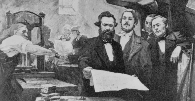 friedrich-engels-and-karl-marx-during-press-operations-517453428-5c49db5846e0fb0001a85769