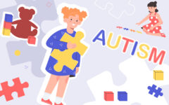 Autism Flat Collage