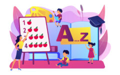 Early education concept vector illustration