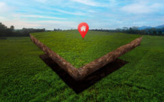 terrain-avec-paysage-naturel-et-broche-de-localisation