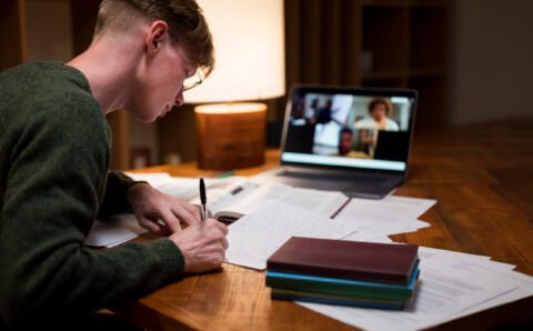 young-man-learning-virtual-classroom